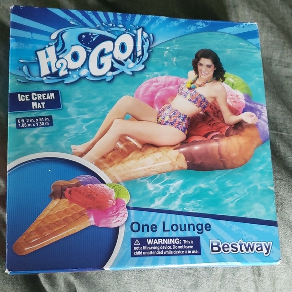 Bestway Women's Ice Cream Swim Lounge - Multicolor - Picture 1 of 1